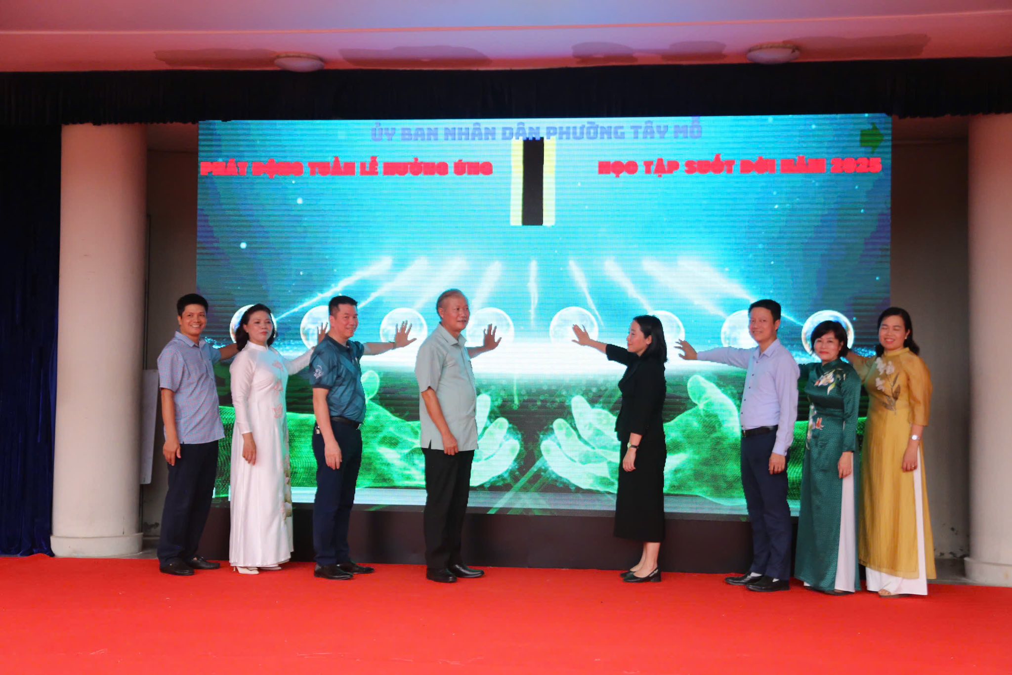 LỄ KHAI MẠC VÀ PHÁT ĐỘNG TUẦN LỄ HƯỞNG ỨNG HỌC TẬP SUỐT ĐỜI NĂM 2025
