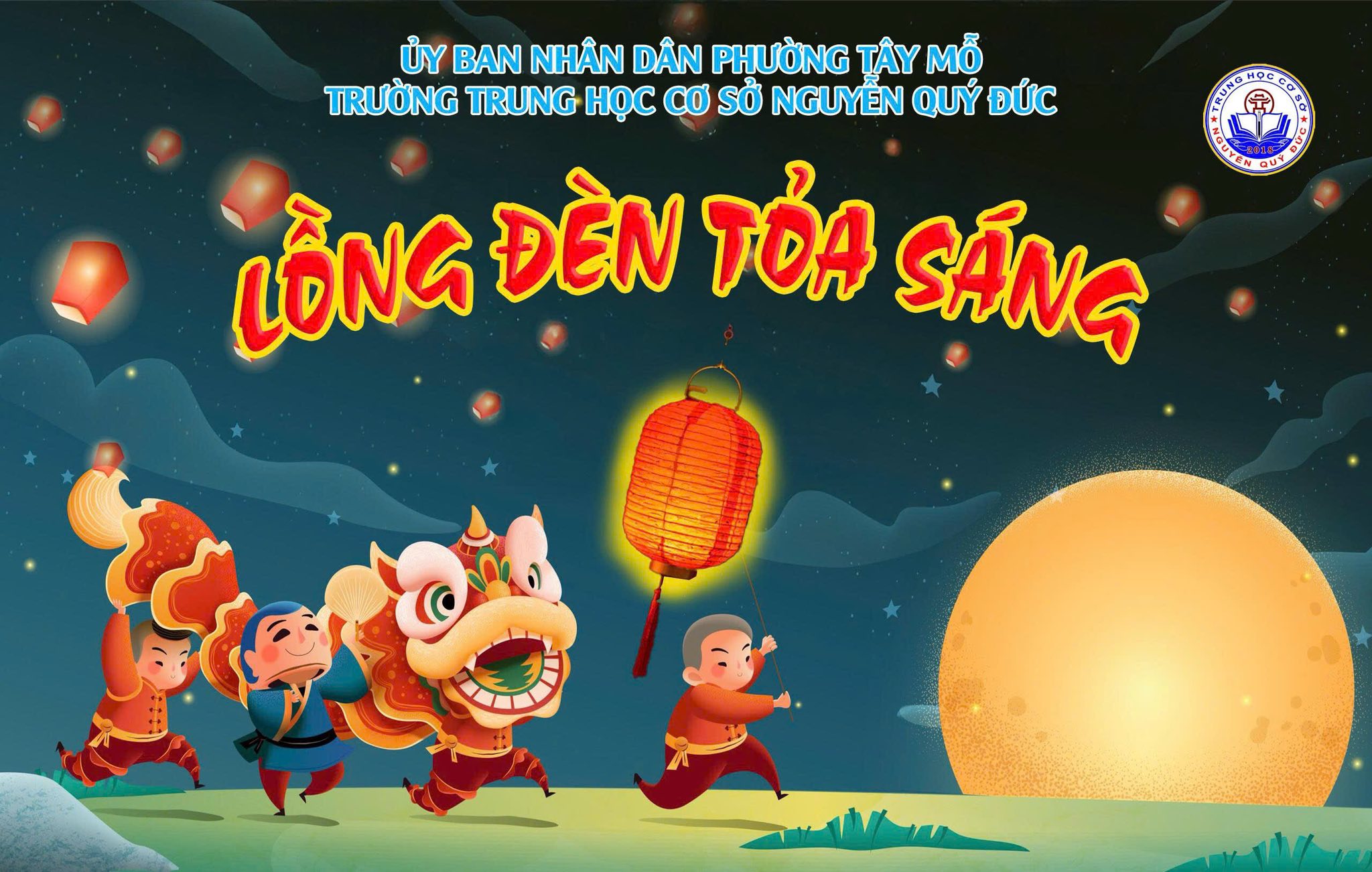 🌕✨ SẮC MÀU TRUNG THU – TRƯỜNG THCS NGUYỄN QUÝ ĐỨC ✨🌕